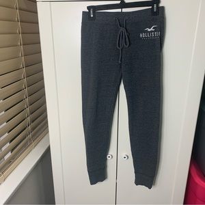 Embroidered Hollister Logo Joggers